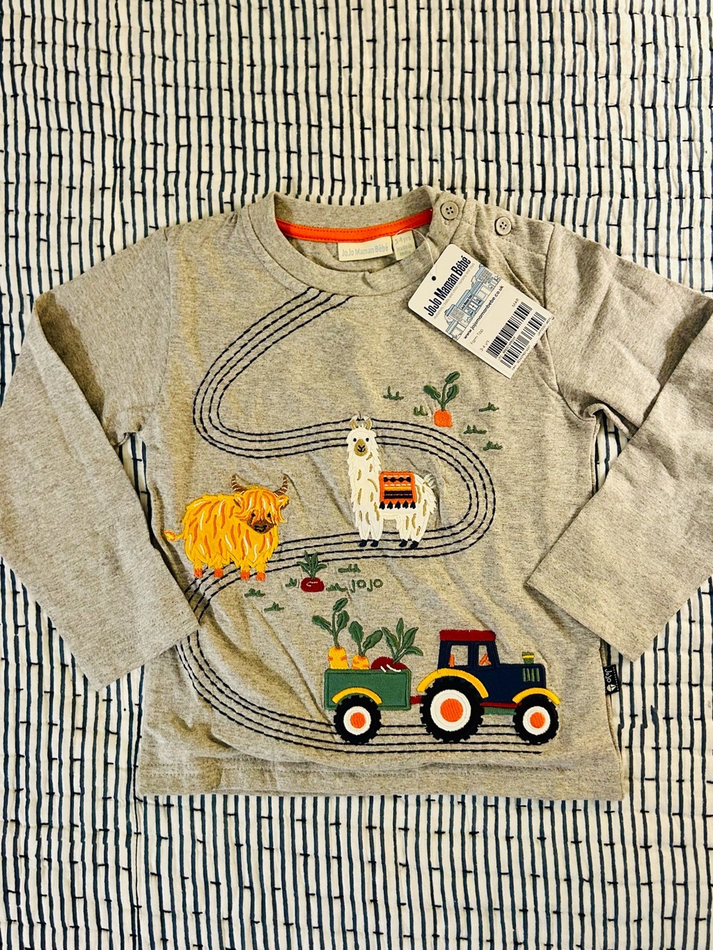 Jojo Maman Bebe Fall shirt top